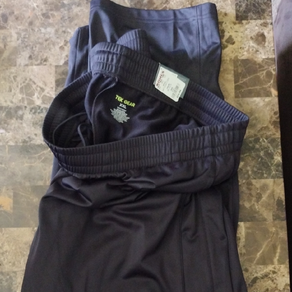 Tek Gear Charcoal Gray Workout Pants